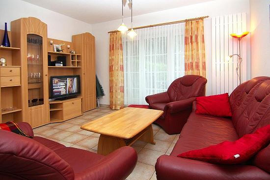 Blick ins Wohnzimmer